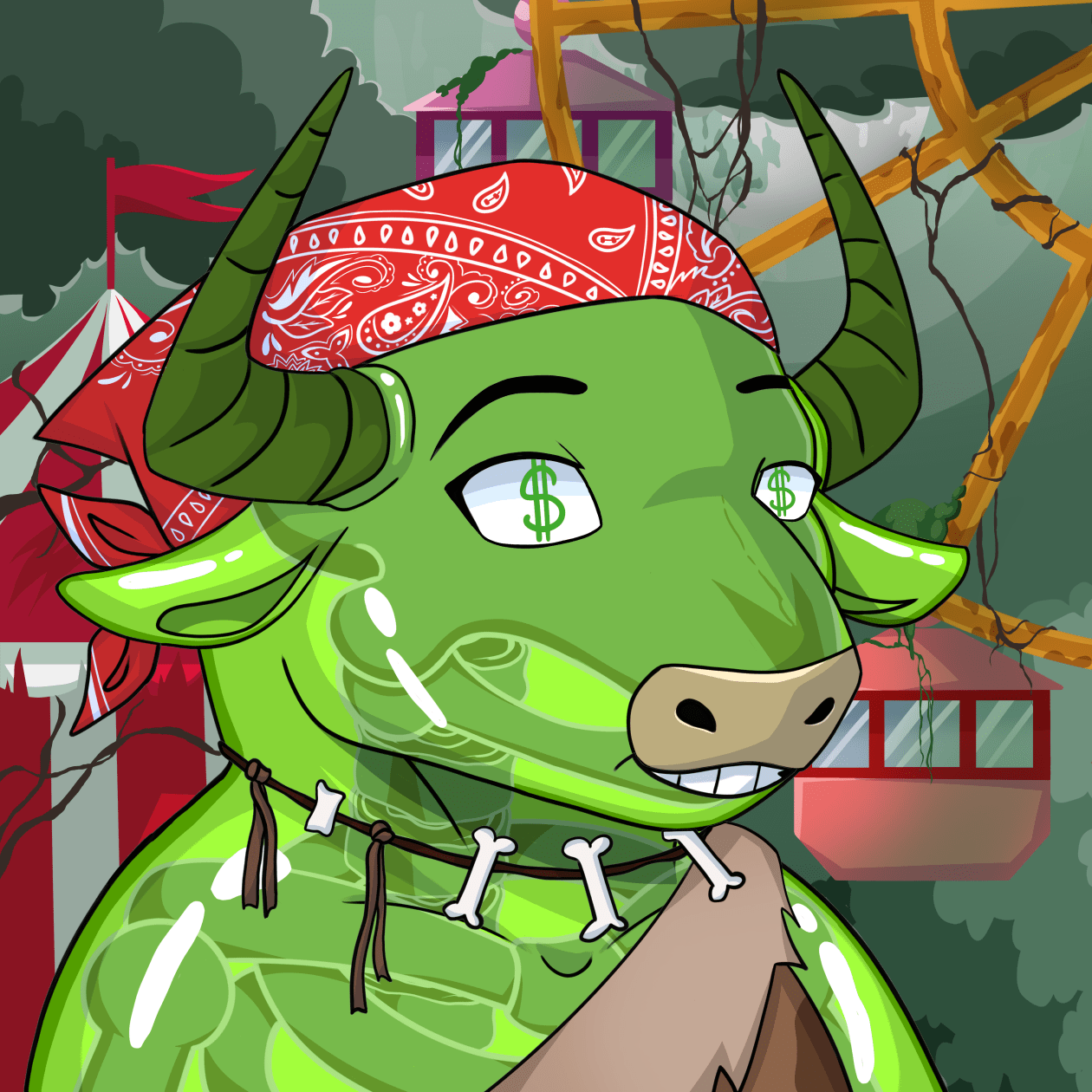 Image for Bull #587 item