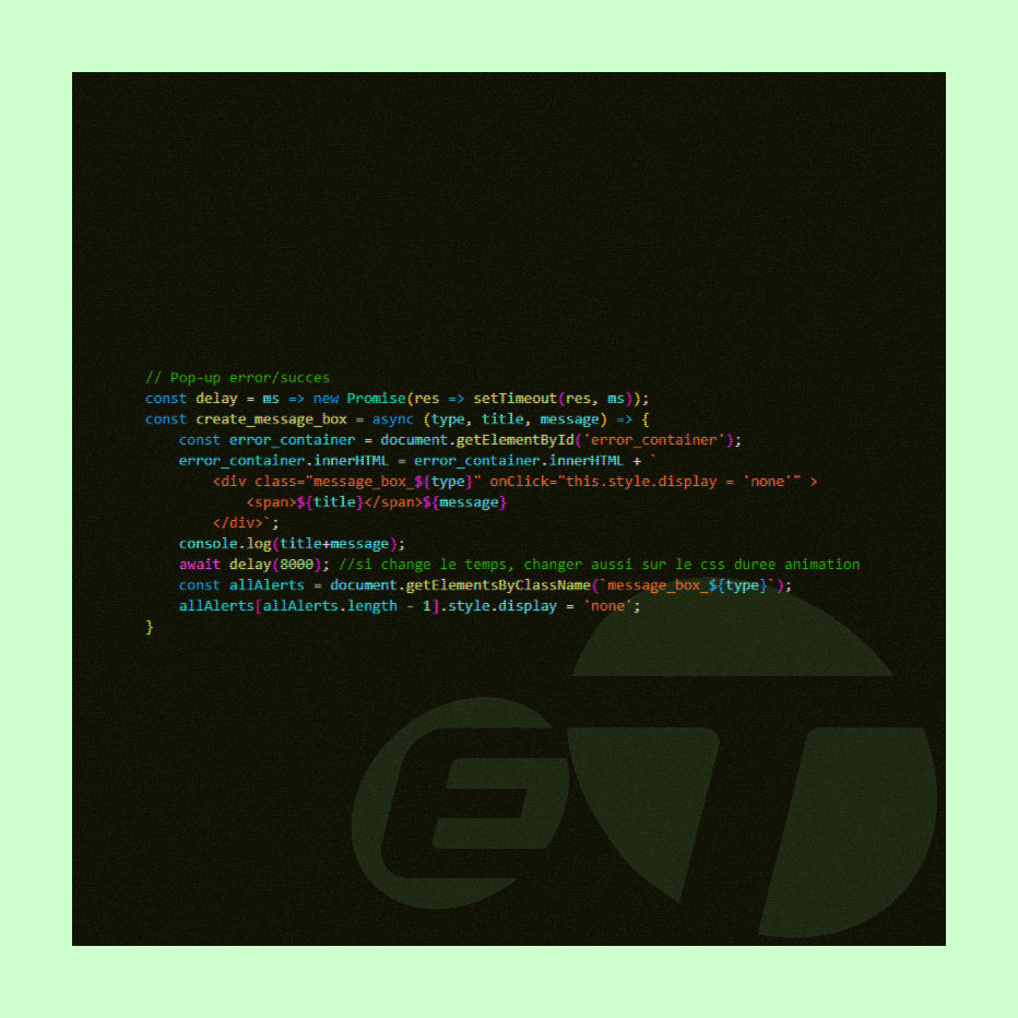 Image for css container item