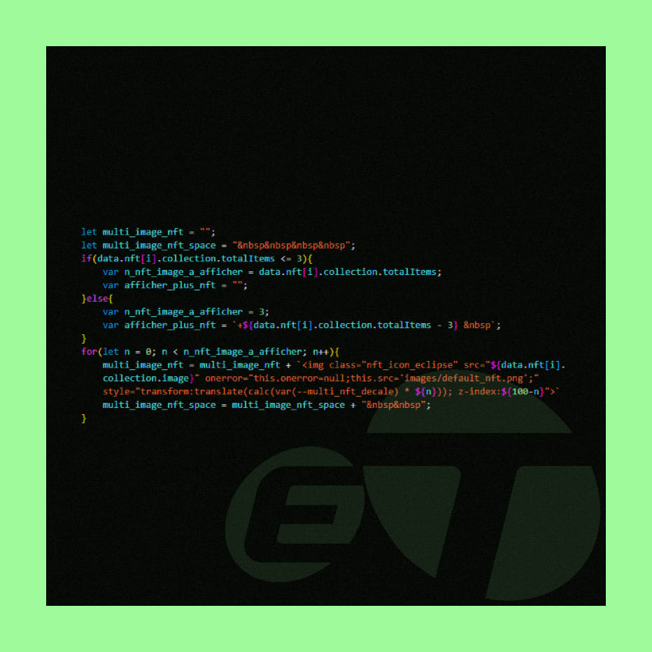 Image for scriptjs fetch nft token end item