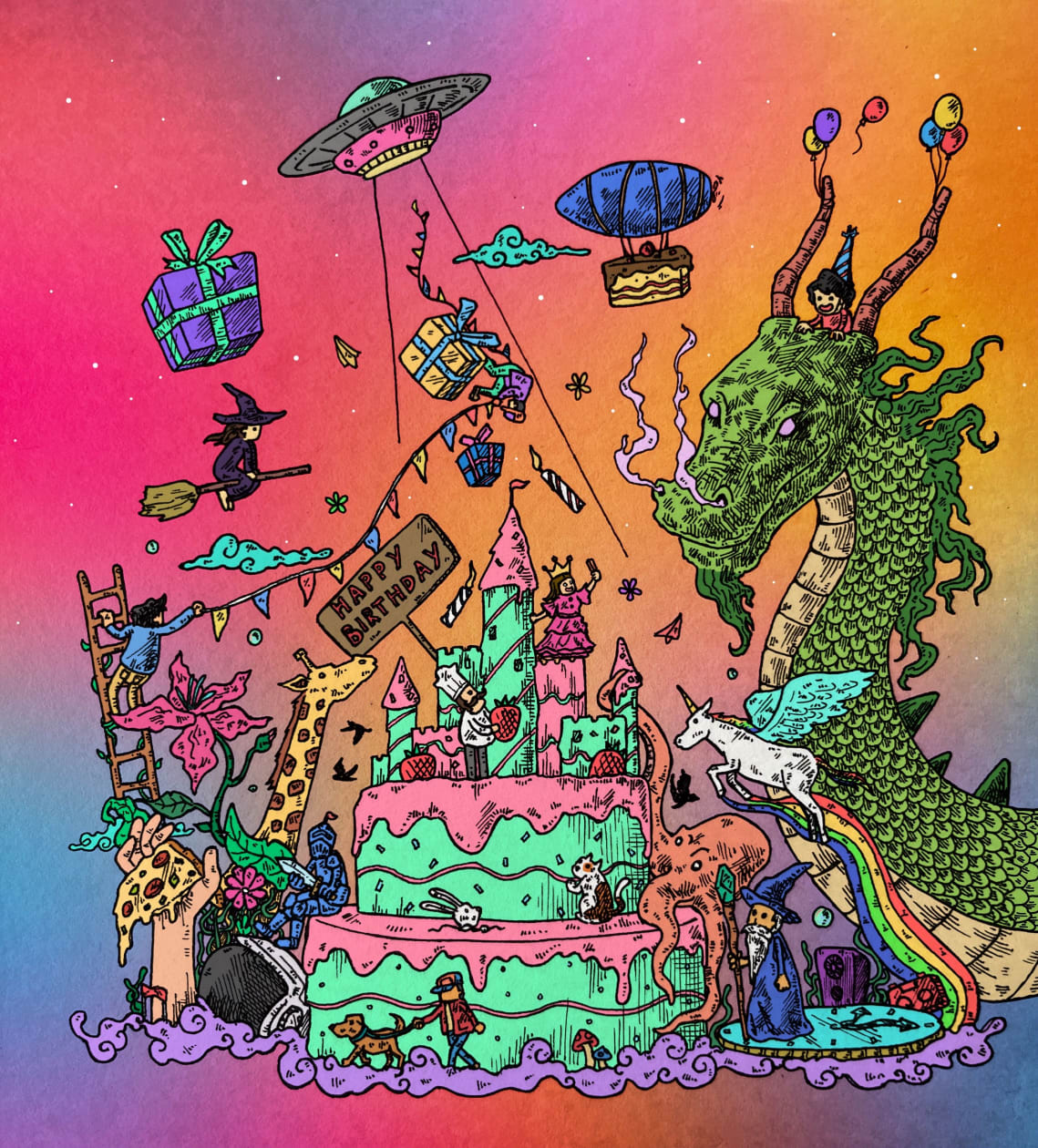 Image for Birthday Doodle item