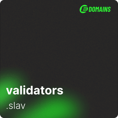 Image for validators.slav item