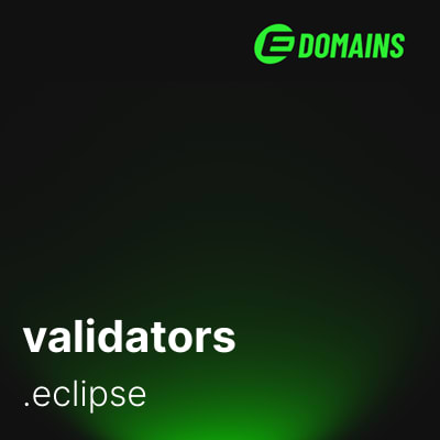 Image for validators.eclipse item