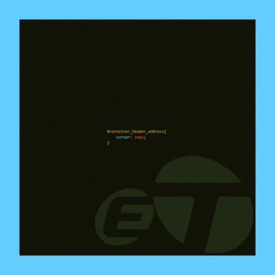 Image for css footer header item