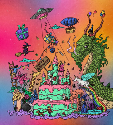 Image for Birthday Doodle item