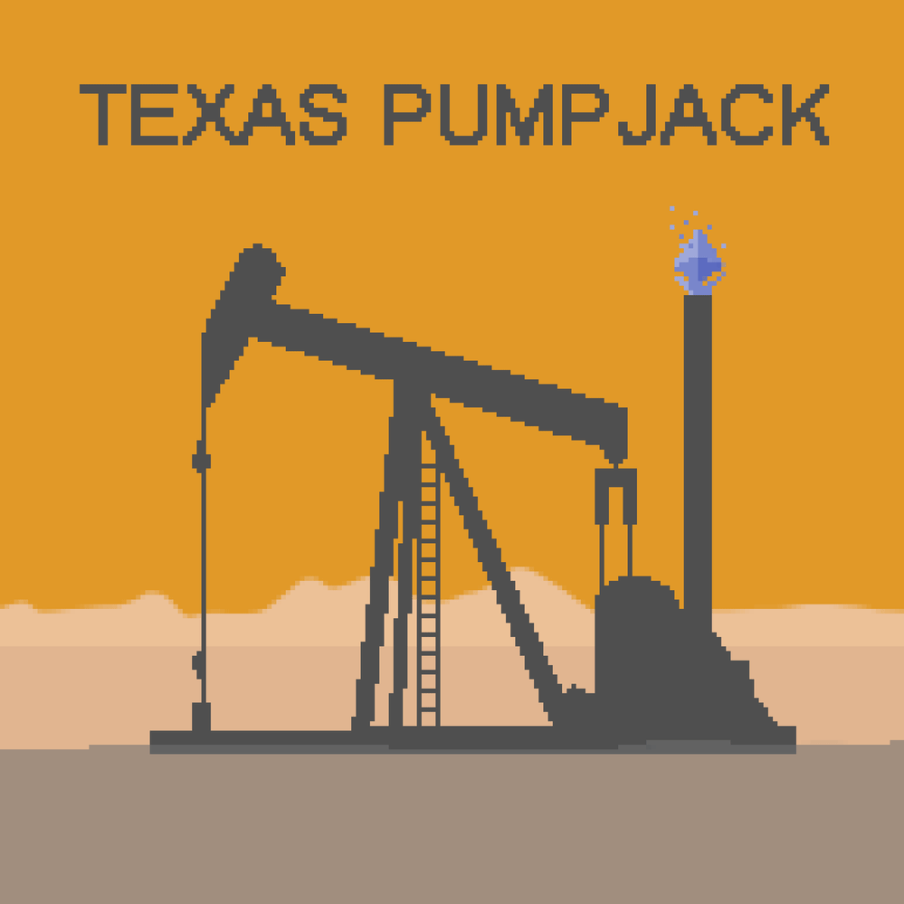 Texas PumpJack turned off