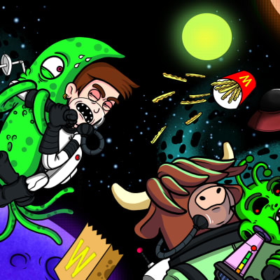 Image for Turbo & Dan: Intergalactic Munchies Mayhem item